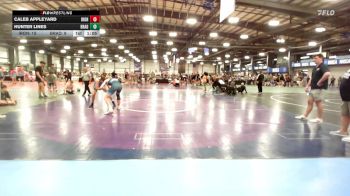 145 lbs Rr Rnd 3 - Caleb Appleyard, Iron Faith Wrestling vs Hunter Lines, Brady Strong