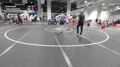 U15 FS - 75 lbs Champ. Round 1 - Colton Quinn, New Jersey vs Sam Harrington, Bad Karma Wrestling Club