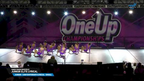 Dance Mania Nashville - Junior Elite Lyrical [2025 Junior - Contemporary/Lyrical - Small Day 2] 2025 One Up Grand Nationals