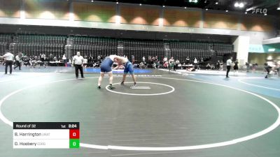 285 lbs Round Of 32 - Bryson Harrington, UNATT-Pittsburgh vs Darrian Hoobery, Eastern Oregon University