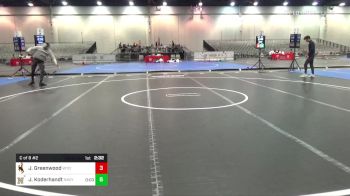 133 lbs C Of 8 #2 - Job Greenwood, Wyoming vs Joshua Koderhandt, Navy