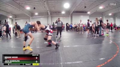 108 lbs Cons. Semi - Jace Randolph, Darkhorse vs Briggs Wood, C2X