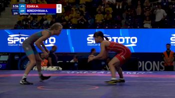 43 kg Qualif. - Mona Ezaka, Japan vs Aleksandra Berezovskaia, Individual Nuetral Athlets