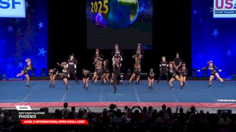 East Coast Allstars - Phoenix [2025 L5 International Open Small Coed Semis] 2025 The Cheerleading Worlds