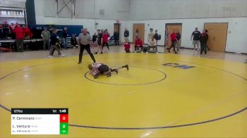 127 lbs Pigtails - Paul Cerminaro, North Hills vs Logan Ventura, Penn Trafford