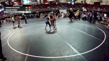 126 lbs Cons. Round 3 - Adriana Gallegos, Brady vs Adaline Pitner, Midwest Destroyers Wrestling Club