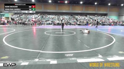 55 lbs Consi Of 4 - Hank Deckard, Raw Wrestling Club vs John-Paul Barela, Barstow