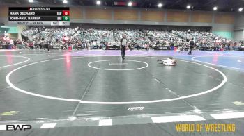 55 lbs Consi Of 4 - Hank Deckard, Raw Wrestling Club vs John-Paul Barela, Barstow