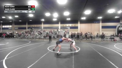 150 lbs Round Of 16 - Noah Guro, Mira Mesa HS vs Gage Clark, GALLARDO Wr Ac