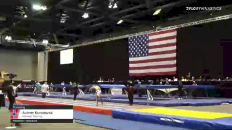 Aubrey Kurczewski - Tumbling, Midwest Training - 2021 USA Gymnastics Championships
