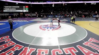 I-132 lbs Cons. Round 4 - Chase Allocca, Carmel vs Santiago Chrisjohn, Christian Brothers Academy