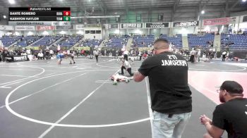 50 lbs Quarterfinal - Dante Romero, Duran Elite vs Kashton Kaylor, Team Aggresion