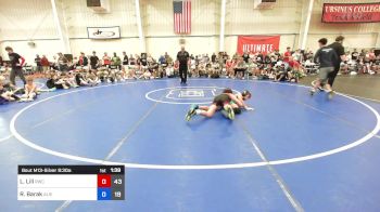 110 lbs Semifinal - Landon Lill, Ruthless WC MS vs Roy Barak, Team Alien 1