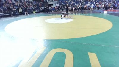 98 lbs 3rd Place Match - Deion Flores, Othello Wrestling Club vs Levi Hurliman, South West Washington Wrestling Club