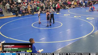 101 lbs Champ. Round 2 - Carson Cady, Holley-Kendall vs Raymond Glinsky, Orchard Park