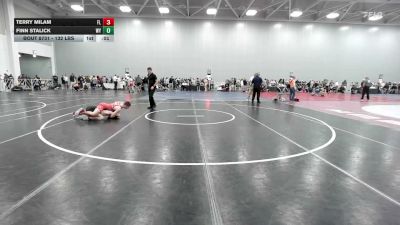 132 lbs Consi Of 32 #2 - Terry Milam, FL vs Finn Stalick, WY
