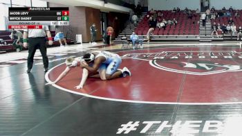 285 lbs Round Of 16 - Jacob Levy, North Carolina vs Bryce Dadey, The Citadel
