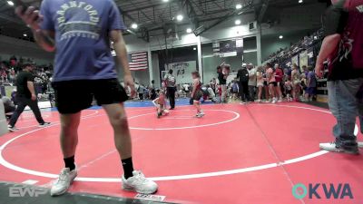 58 lbs Rr Rnd 2 - Mackenzie Woods, Warhorse Wrestling Club vs Shelby Ridge, Sperry Wrestling Club