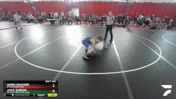 160 lbs Cons. Round 4 - Jayce Barron, MN Elite Wrestling Club vs James Amacher, RT Elite Wrestling