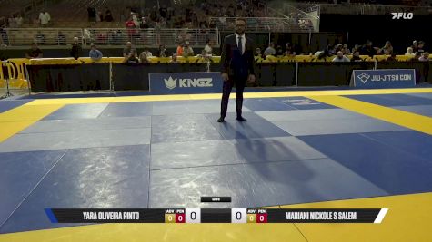 Mariani Nickole S Salem vs Yara Oliveira Pinto 2025 Pan Kids Jiu-Jitsu IBJJF Championship