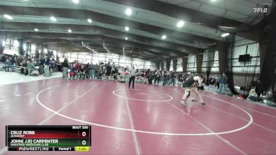 142 lbs Semifinal - John( J.r) Carpenter, Shootbox Wrestling Club vs Cruz Robb, Altamont