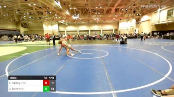 126 lbs Rr Rnd 1 - Tanner Halling, Team Diamond Fish Blue vs Jack Torre, Shore Thing WC