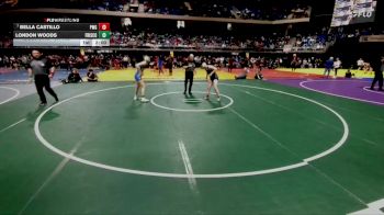 5A 132 lbs Quarterfinal - Bella Castillo, Prosper Walnut Grove vs London Woods, Frisco