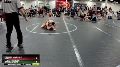 84 lbs Finals (2 Team) - Lucas Huntley, Mat Warriors Red vs Camden Magluilo, SC Prep