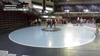 285 lbs Round Of 16 - Donavan Briggs, Hillcrest vs Andrew Adams, Goose Creek