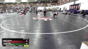 157 lbs Cons. Round 2 - Slade Dias, St. Ambrose University vs Scott Fitts, Indiana Tech