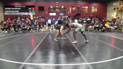 197 lbs Cons. Round 3 - Austin Williams, USF vs Jayden Lhaubouet, Life University