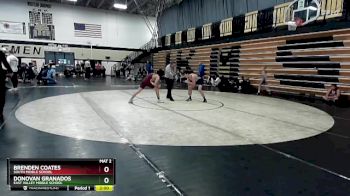 127 lbs Cons. Round 2 - Donovan Granados, East Valley Middle School vs Brenden Coates, South Middle School