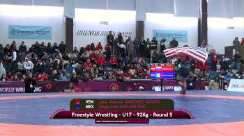 92 kg Sawyer Bartelt, USA vs Santiago Abinet, ARG