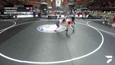 126 lbs Cons. Round 3 - Eduard Akopov, LAWC vs Rylan Houck