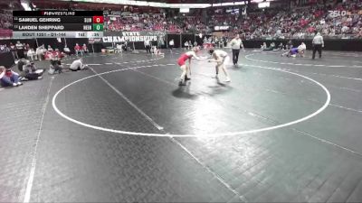 D1-144 lbs Cons. Round 2 - Samuel Gehring, Slinger vs Landen Sheppard, Neenah