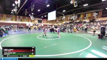 126 lbs Champ. Round 2 - Jeff Lopez, Clovis West vs Donjoon Gin, Mira Mesa