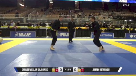 Jeffrey H Standish vs Dariusz Wieslaw Kalinowski 2025 Pan Jiu Jitsu IBJJF Championship
