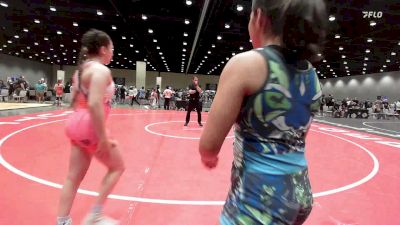120 lbs Champ. Round 1 - Violet Diaz, Big Game Wrestling Club vs Averie Gonzales