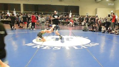 72 lbs Rr Rnd 3 - Tanner Welch, Revival Blue vs Dawsyn Brooks, Rabbit Wrestling Club - K3