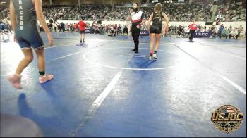 90 lbs Round Of 16 - Presley Williams, Sperry Wrestling Club vs Lucy Wilson, Newcastle Youth Wrestling