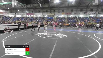 120 lbs Round Of 16 - Jayce Maestas, Ortega Middle School vs Jaxon Paiz, Badlands Elite
