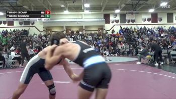 165 lbs Cons. Round 2 - Brody Schrock, Clear Creek-Amana vs Brady DeCamp, Xavier, Cedar Rapids