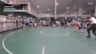 72 lbs Round 1 (6 Team) - Vincent Welsh, Ohio Gold vs Liam McCormack, Empire WC