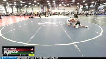 115 lbs Rd# 7- 10:45am Saturday Final Pool - Diego Torrez, Agression Legionaries vs Logan Stewart, PA Silver