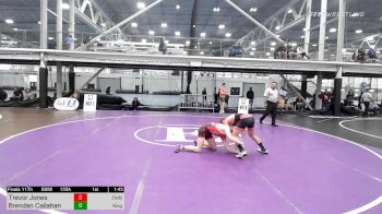 135A lbs 3rd Place - Trevor Jones, Delbarton vs Brendan Callahan, Kingsway