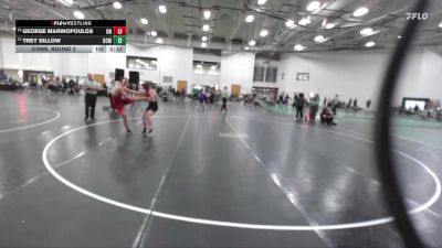 149 lbs Cons. Round 2 - Trey Dillow, Central Missouri vs George Marinopoulos, Unattached