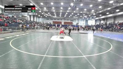 149 lbs Champ. Round 2 - Mason Mangialino, Brockport vs Johnathan Granito, Cortland