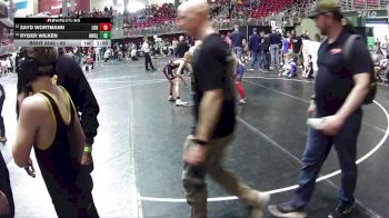 95 lbs Cons. Round 2 - Ryder Wilken, Hawks Wrestling Club (Lincoln) vs Zayd Wortmann, League Of Heroes