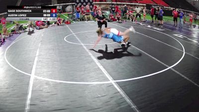 113 lbs Gage Southwick, Utah 2 HS Boys vs Austin Lopez, New Mexico HS Boys