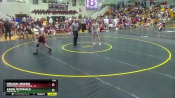 120 lbs Semis & 3rd Wb (16 Team) - Weldon Jenkins, Benedictine Military School vs Kadin McDonald, Chestatee